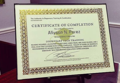 Budtender Certification from Learn Sativa University