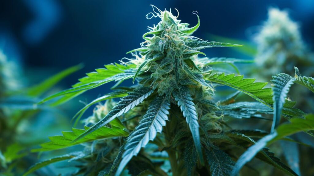 blue widow strain of marijuana